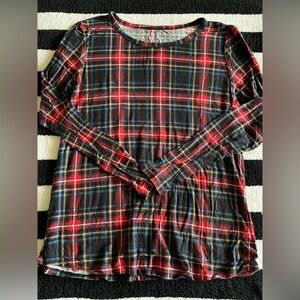 plaid long sleeve